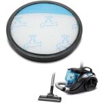 2pcs filtre lavable pour aspirateur rowenta compact power cyclonic, filtre de rechange compatible avec ...