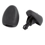 2pcs gicleur lave glace tuyau lave glace voiture kit de buse de pulv�risation de lave - glace avant avec ...