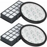 2pcs kit filtres x - trem power cyclonic compatible (280327 - 51687) (zr006001) aspirateur