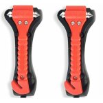 2pcs marteaux de secours avec brise - vitre et coupe - ceinture pour voiture - grand