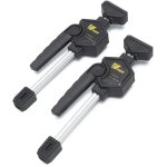 2pcs mft table clamp quick ratchet release speed squeeze woodworking clamp clip kit
