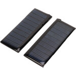 2pcs panneaux solaires mini 5v 45ma haute efficacit� conversion �lev�e cellules polycristallines �conomie ...