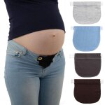 2pcs pantalon de grossesse extenseur de taille pantalon de grossesse extenseur pantalon extensible pantalon ...