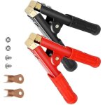2pcs pinces crocodiles pour batterie de voiture ensemble 1000a � toute �preuve pince voiture batterie ...
