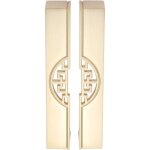 2pcs poignées de meuble dorées entraxe 128mm poignée de placard bouton d'armoire de style rétro vintage ... 2pcs poignées de meuble dorées entraxe 128mm poignée de placard bouton d'armoire de style rétro vintage ...