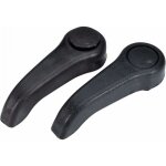 2pc poignes de rglage de sige avant noir pour renault clio 2
