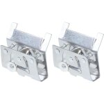 2pcs store 38mm rail bas en mtal poulie de verrouillage, store cordon de serrage de serrure fixe cordon ...