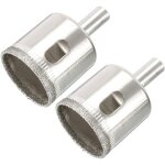 2pcs tr�pan diamant foret scie cloche pour c�ramique marbre verre carrelage 30mm
