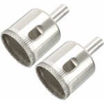 2pcs trépan diamant foret scie cloche pour céramique marbre verre carrelage 30mm 2pcs trépan diamant foret scie cloche pour céramique marbre verre carrelage 30mm