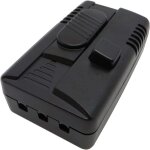 2pcs - variateur � pied led 108x64x40 mm , avec 2 sorties : variateur et interrupteur, � intensit� variable ...