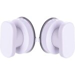 2pcs ventouse forte tirer poign�es, sucker main courante, boutons de placard poign�e de porte de placard ...