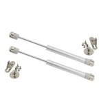 2pcs vrins  gaz 120n verin meuble hydraulique ressort amortisseurs  gaz d'origine porte armoire de ...