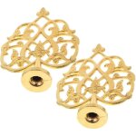 2pi�ces bouton de couvercle de casserole poign�e m�tallique amovible rempla�able pour ustensiles de cuisine ...