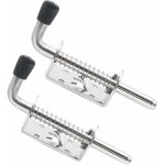 2pices loquet  ressort en acier inoxydable serrure de porte abri de jardin boulon  ressort robust ...