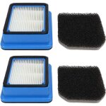 2set �l�ment de filtre remplacement pour aspirateur q6 q7 q8 wq61 wq71 wq81 accessoires d'aspirateur