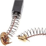 2x balai de charbon pour moteur �lectrique 6, 5 x 7, 5 x 12, 5mm compatible avec hitachi g12sr2, g13s1, ...