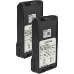 2x batterie compatible avec kenwood tk - 3170, tk - 3168, tk - 3148, tk - 3160m, tk - 3160e, tk - 3140e, ...