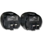 Vhbw - 2x batterie compatible avec wrth master 0700851 outil lectrique (2100 mah, nimh, 4, 8 v)