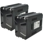 Vhbw - 2x batterie remplacement pour stiga sbt 2580 ae, bt 80 li 5. 0, bt 80 li 4. 0, sbt 4080 ae, sbt ...