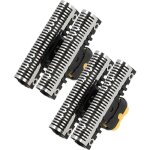 2x bloc de lames compatible avec braun syncro / syncropro 7520, 7540, 7570, 7630, 7504, 7505, 7510, 7515, ...