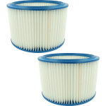 2x cartouche filtrante compatible avec hilti vcu 40 l aspirateur - filtre pour particules fines - vhbw ...