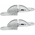 Cyclingcolors - 2x chanire table pliante largeur 48mm longueur 86mm angle ouverture 180 acier galvanis ...