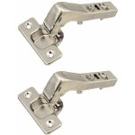 Cyclingcolors - 2x charni�re droite invisible angle d'ouverture � 90� type clip pour porte de meuble ...