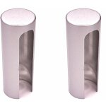 Cyclingcolors - 2x couvre gond pour fentre ou porte en plastique cache charnire capuchon protection ...