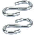 2x crochet en s acier diam�tre 8mm universel fixation corde cuisine vaisselle mural rideau