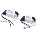 2x drivers led, 24 - 36 w, transformateur pour plafonnier led, alimentation panneau led, connecteur dc ...