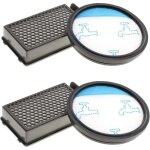 2x ensemble de filtres d'aspirateur hepa pour aspirateurs rowenta compact power cyclonic tels que ro3731ea, ...