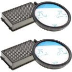 2x ensemble de filtres d'aspirateur hepa pour aspirateurs rowenta compact power cyclonic tels que ro3731ea, ...