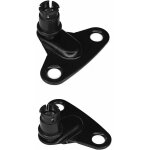 Cyclingcolors - 2x equerre de fixation de compas sur caisson cartement 28mm en acier noir assemblage ...