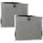 2x filtres anti - graisse compatible avec miele da269 (2002 - 2006), da279 (2002 - 2006) hotte de cuisine ...