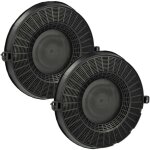 2x filtres � charbon actif compatible avec candy cft62 / 2n, cft62 / 2w, cft62 / 2x, cft620, cft910 / ...