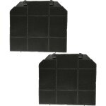 2x filtres � charbon actif compatible avec franke brick fdb 9078 xs, brick insel fdb 10078 xs hotte aspirante ...