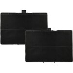 2x filtres � charbon actif compatible avec siemens lc97bb520 / 03, lc97bb520, lc97bb520 / 02, lc97bb520 ...