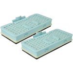 2x filtre compatible avec hoover atn252li aspirateur - filtre hepa gris - vhbw