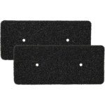 2x filtre mousse compatible avec samsung dv80h8100hweu, dv80h8100hwen, dv80h8100hweg, dv80f5e5hgweu, ...
