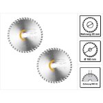 2x lame de scie circulaire wood fine cut hw 160 x 1, 8 x 20 mm wd42 ( 2x 205553 ) pour scies plongeantes ...