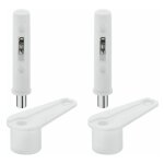 Cyclingcolors - 2x pivot de porte universel blanc à enfoncer pour meuble bois placard étagère armoire ... Cyclingcolors - 2x pivot de porte universel blanc à enfoncer pour meuble bois placard étagère armoire ...