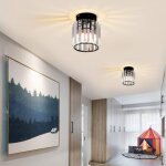 2x plafonnier moderne lustre abat - jour en cristal et métal led suspension luminaire éclairage e27 lampe ... 2x plafonnier moderne lustre abat - jour en cristal et métal led suspension luminaire éclairage e27 lampe ...