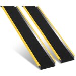 Tolletour - 2x rampe de chargement rampe d'accès rampe pour fauteuil roulant voiture pour moto, remorque ... Tolletour - 2x rampe de chargement rampe d'accès rampe pour fauteuil roulant voiture pour moto, remorque ...