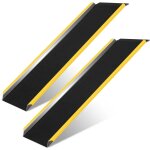 Einfeben - 2x rampe de chargement rampe d'accs rampe de chargement rampe pour fauteuil roulant voiture ...