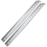 Wiltec - lot de 2x rampe de chargement 1630 x 158 mm ? capacit� de charge max. 360 kg ? profil � trous ...