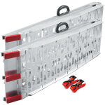 Wiltec - lot de 2x rampe de chargement pliable 2260 x 295 mm ? capacit� de charge max. 680 kg ? avec ...