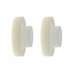 2x roulement de volet roulant  palier lisse  extrieur 28mm  intrieur 12mm en pvc blanc fentre store ...
