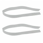 2x sangle d'attache tablier de volet roulant 20 x 450mm réglable ajustable en polyester tissé gris universelle ... 2x sangle d'attache tablier de volet roulant 20 x 450mm réglable ajustable en polyester tissé gris universelle ...