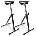 2x servante d'atelier � rouleau support � rouleaux r�glable en hauteur 68 - 108cm jusqu'� 60 kg