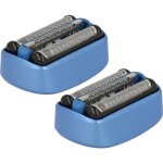 2x ttes de rasoir de remplacement compatible avec braun cooltec ct2cc, ct2s, ct3cc, ct4cc rasoir lectrique ...